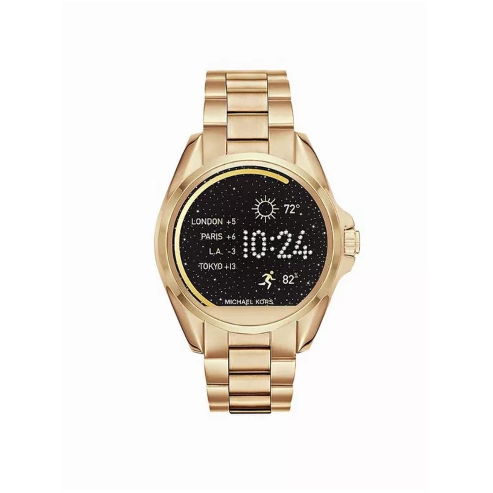 Michael Kors Access Bradshaw Gold Tone Smartwatch *Used*